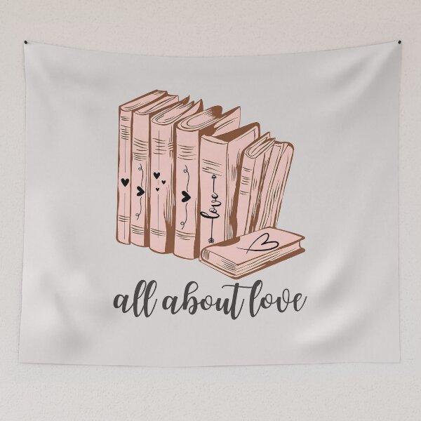 Item preview, My Valentine Books,    Books Lover, All Booked For Valentines, All Booked For Valentine's Day designed and sold by KolorellaS.