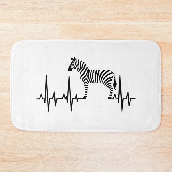 Item preview, Funny Zebra Heartbeat, transparent zebra designed and sold by AddlPoolart.