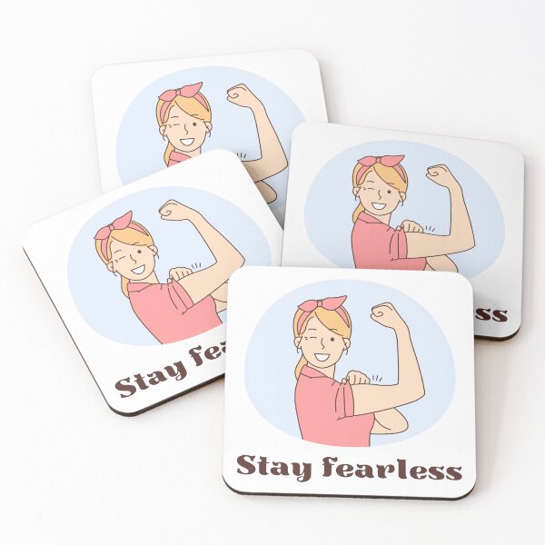 Item preview, Stay Fearless | Inspirational Quote designed and sold by InwzaDesign.