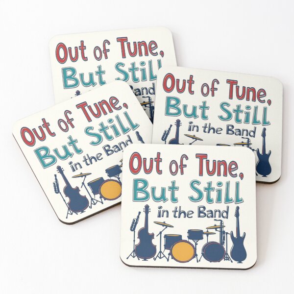 Item preview, Out Of Tune But Still In The Band designed and sold by Jollys-ArtShop.