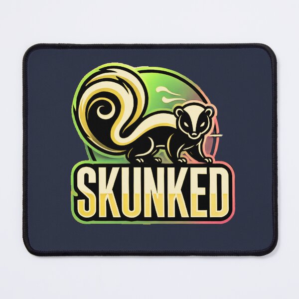 Item preview, Skunked – Vibrant Wildlife Design designed and sold by mArtWear.
