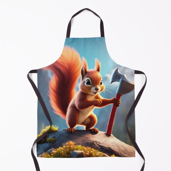 Item preview, Red Squirrel climbing a mountain designed and sold by Colin Bentham.