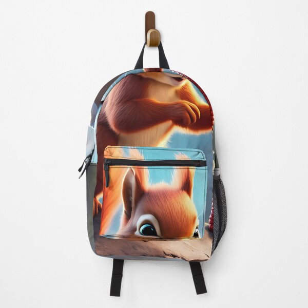 Item preview, Red Squirrel climbing a mountain designed and sold by Colin Bentham.