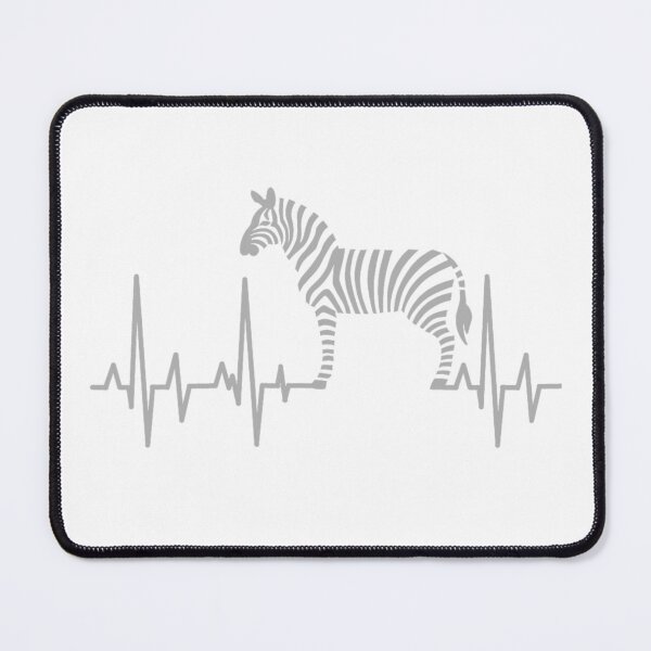 Item preview, Funny zebra heartbeat, transparent zebra designed and sold by AddlPoolart.