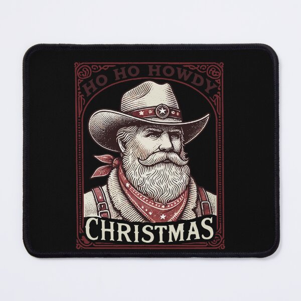 Item preview, Ho Ho Howdy Christmas Time Cowboy designed and sold by LuminOrb.