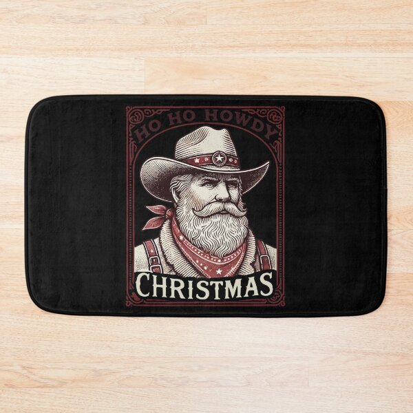 Item preview, Ho Ho Howdy Christmas Time Cowboy designed and sold by LuminOrb.