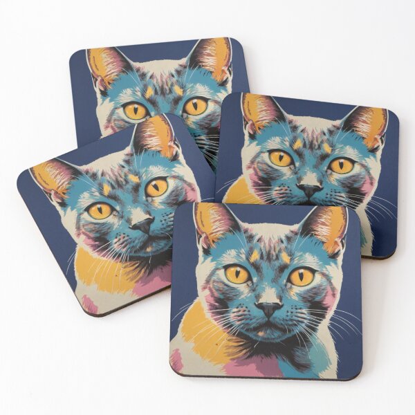 Item preview, Street Art Cats - Burmese designed and sold by Skyeleigh and Spideough.