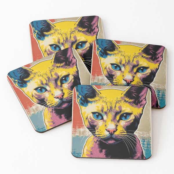 Item preview, Street Art Cats - Devon Rex designed and sold by Skyeleigh and Spideough.