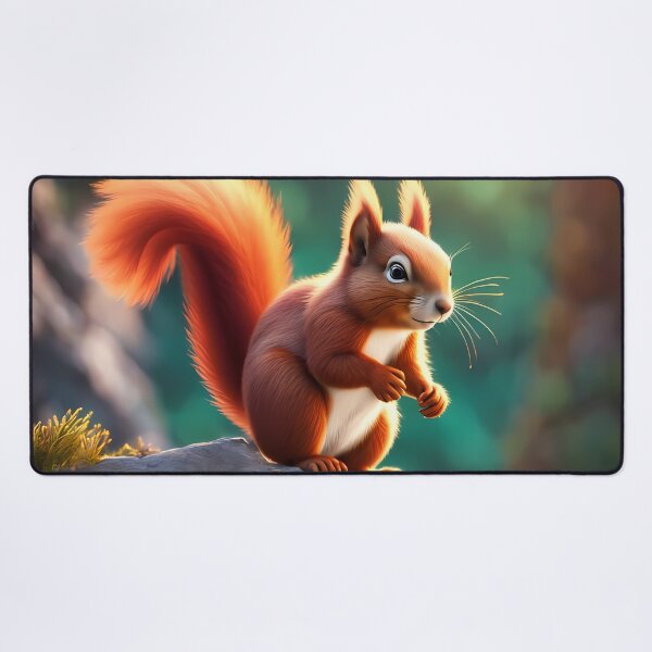 Item preview, Red Squirrel climbing a mountain designed and sold by Colin Bentham.
