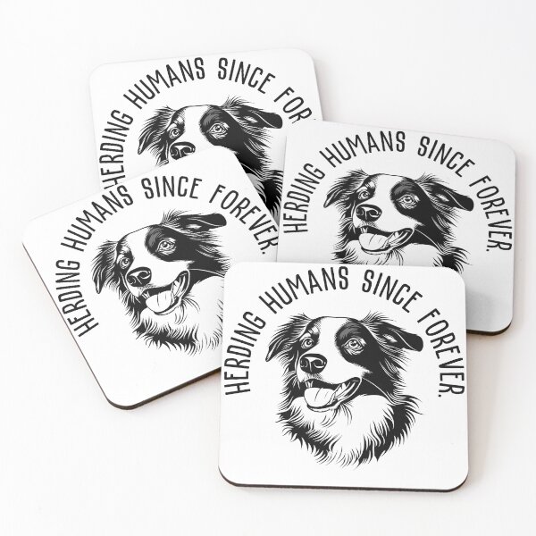 Item preview, Border Collie - Herding humans since forever designed and sold by baggycatsworld.