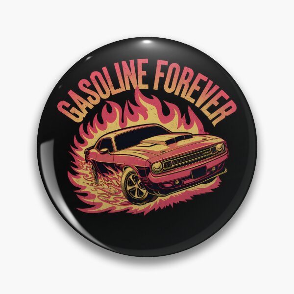 Item preview, Gasoline Forever -  Perfect for car enthusiasts, muscle car lovers, and anyone passionate about gasoline-powered adventures! designed and sold by ZyziowskyArt.