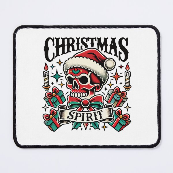 Item preview, Christmas Spirit Skull Streetwear Aesthetic designed and sold by LuminOrb.