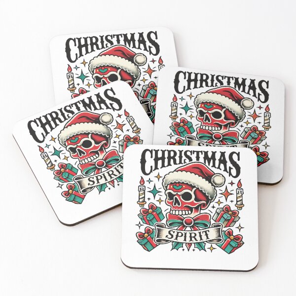 Item preview, Christmas Spirit Skull Streetwear Aesthetic designed and sold by LuminOrb.