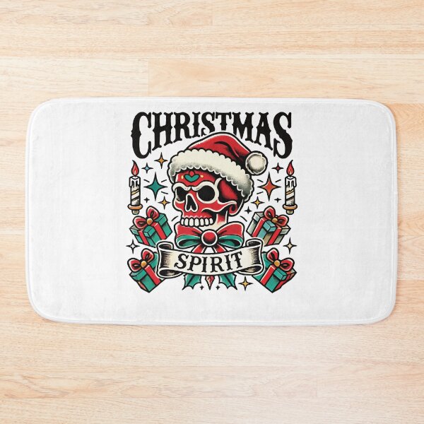 Item preview, Christmas Spirit Skull Streetwear Aesthetic designed and sold by LuminOrb.