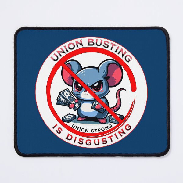 Item preview, Union Busting Is Disgusting | Union | Strong | Solidarity designed and sold by Wavecrest Wearables.