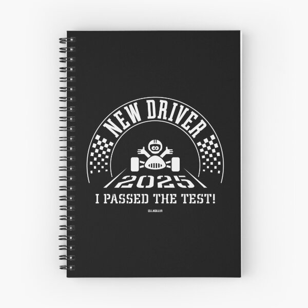 Item preview, New Driver 2025 – I Passed The Test! (Driver’s License / Driving Licence / White) designed and sold by MrFaulbaum.