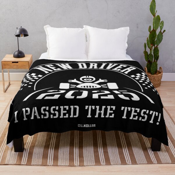 Item preview, New Driver 2025 – I Passed The Test! (Driver’s License / Driving Licence / White) designed and sold by MrFaulbaum.