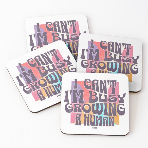 Item preview, I Can't I'm Busy Growing a Human designed and sold by TropiCol Creations.