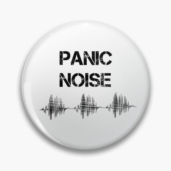 Item preview, PANIC NOISE: A Distressed Soundwave Design, Unique designed and sold by villacreativa.