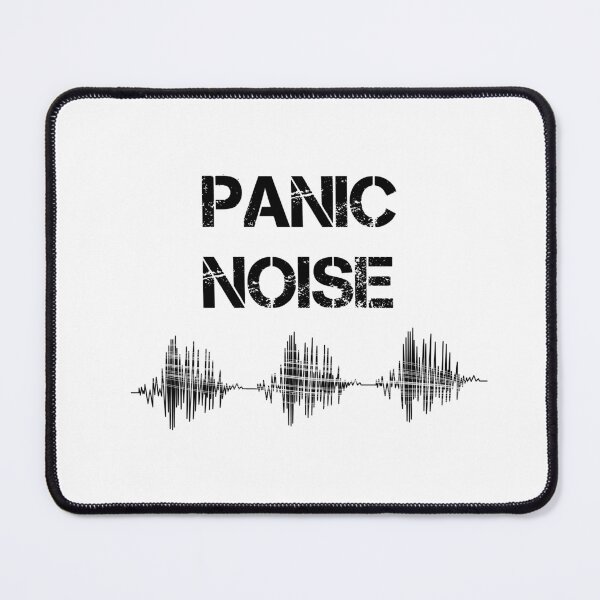 Item preview, PANIC NOISE: A Distressed Soundwave Design, Unique designed and sold by villacreativa.