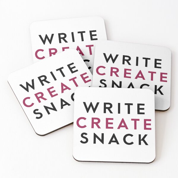 Item preview, Write Create Snack (Stacked) designed and sold by PotatoChipMath.