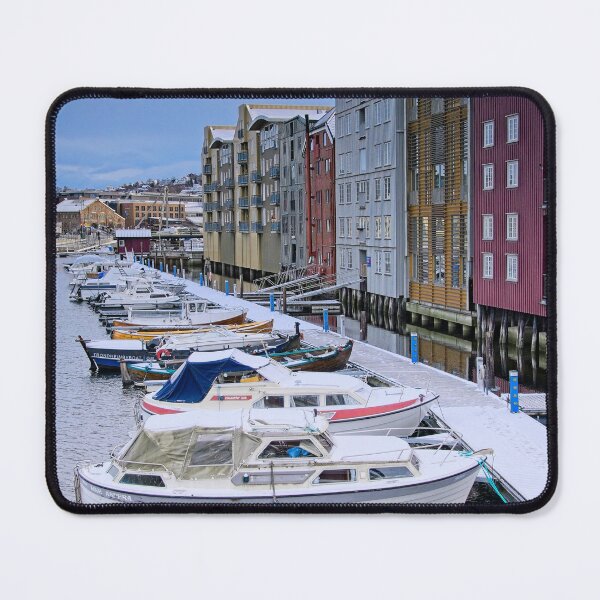 Item preview, Boat Moorings beside the Wooden Wharves, Trondheim Norway designed and sold by Martyn R Arnold Fine Art Nature & Landscape Photography.