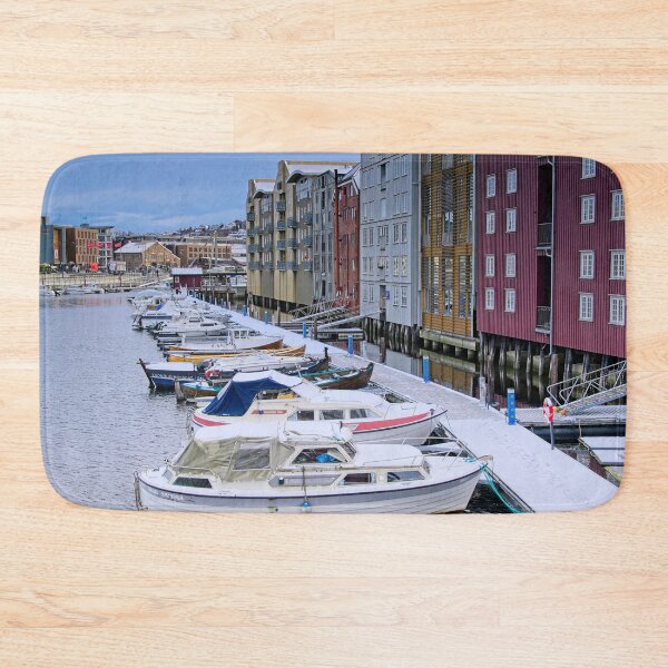 Item preview, Boat Moorings beside the Wooden Wharves, Trondheim Norway designed and sold by Martyn R Arnold Fine Art Nature & Landscape Photography.