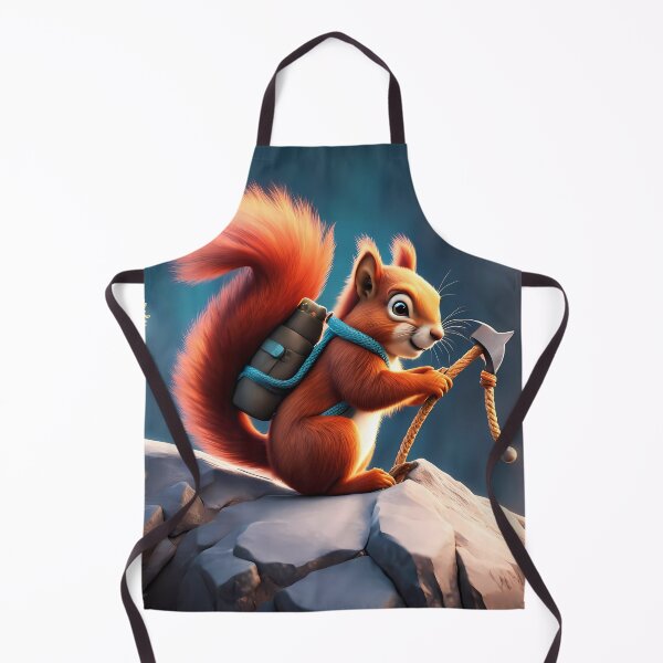 Item preview, Red Squirrel climbing a mountain designed and sold by Colin Bentham.