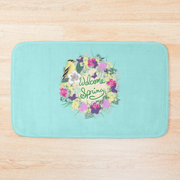 Item preview, Welcome Spring Wreath designed and sold by Jodi Mahaffey.