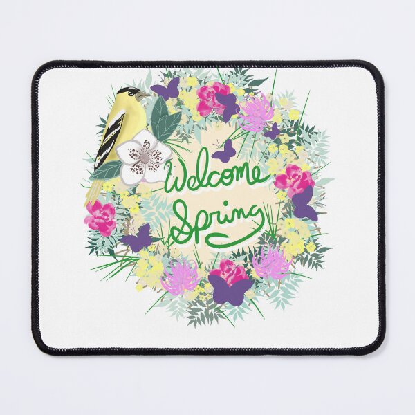 Item preview, Welcome Spring Wreath designed and sold by Jodi Mahaffey.