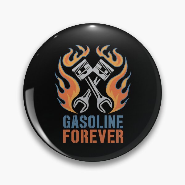 Item preview, Gasoline Forever - This is the perfect gift for true car enthusiasts, mechanics, muscle car lovers, and those who live for gasoline-powered passion! designed and sold by ZyziowskyArt.