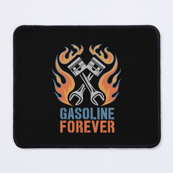 Item preview, Gasoline Forever - This is the perfect gift for true car enthusiasts, mechanics, muscle car lovers, and those who live for gasoline-powered passion! designed and sold by ZyziowskyArt.