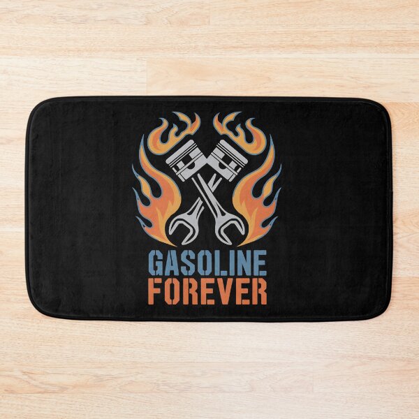 Item preview, Gasoline Forever - This is the perfect gift for true car enthusiasts, mechanics, muscle car lovers, and those who live for gasoline-powered passion! designed and sold by ZyziowskyArt.