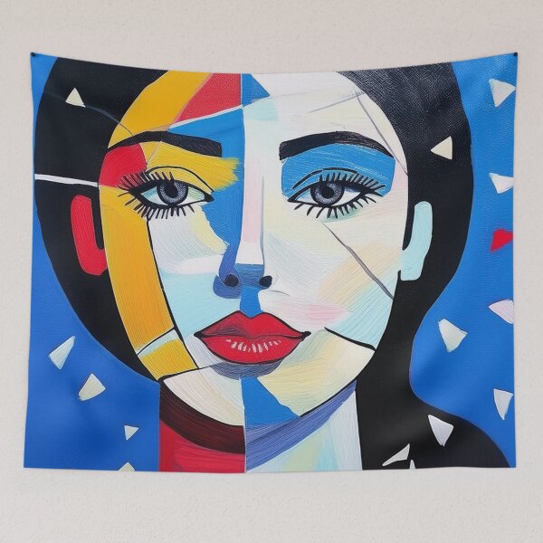 Item preview, Goddess In Blue Inspired Portrait of a Woman designed and sold by Boxing Kangaroo Retail Company.