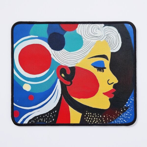 Item preview, Goddess Blue Portrait of a Woman designed and sold by Boxing Kangaroo Retail Company.