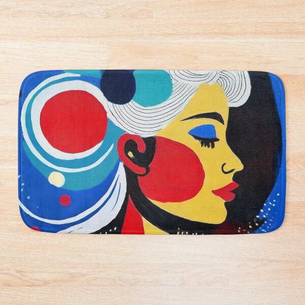 Item preview, Goddess Blue Portrait of a Woman designed and sold by Boxing Kangaroo Retail Company.