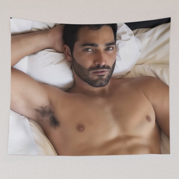 Item preview, Tyler Hoechlin Shirtless designed and sold by sarzerdesigns.
