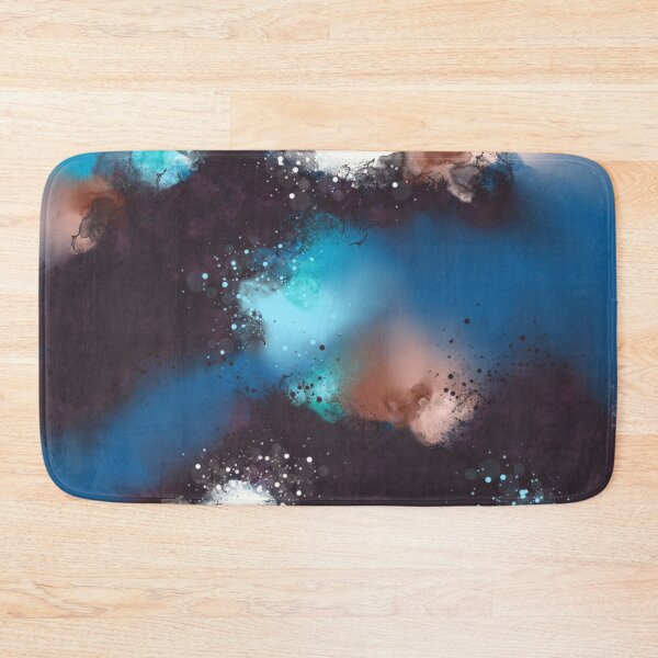 Item preview, Majestic Blue - Blue White Coral Abstract designed and sold by Joey Santiago.