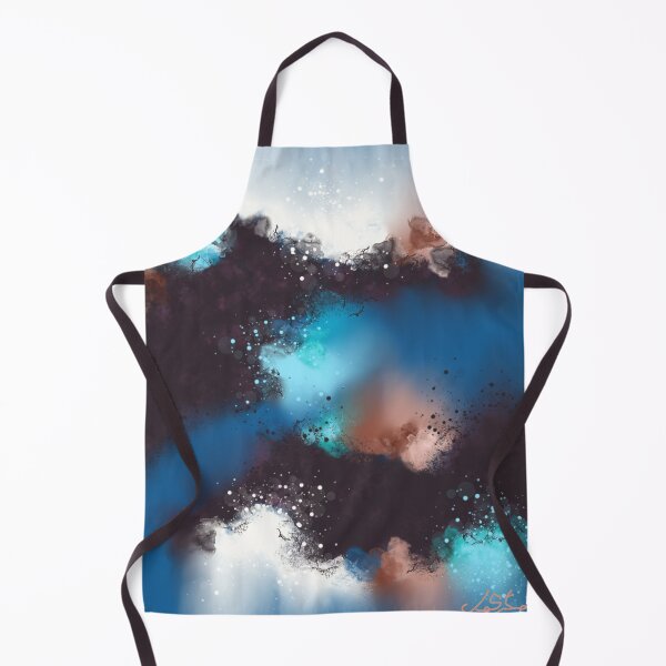 Item preview, Majestic Blue - Blue White Coral Abstract designed and sold by Joey Santiago.