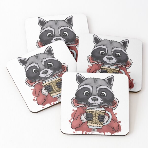 Item preview, Winter raccoon designed and sold by Antiope33.