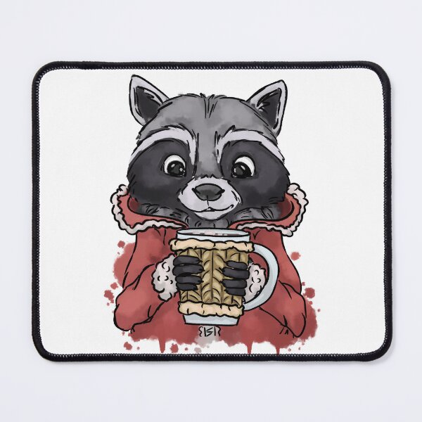 Item preview, Winter raccoon designed and sold by Antiope33.