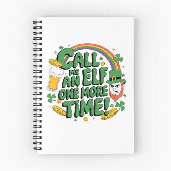 Item preview, Call Me An Elf One More Time - Angry Design -  St Patricks Day Design designed and sold by Peter Stawicki.