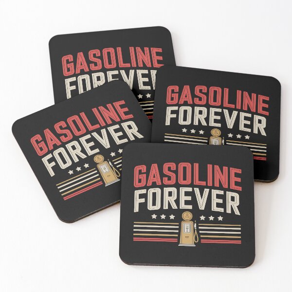 Item preview, Gasoline Forever - This is the perfect gift for true car enthusiasts, mechanics, muscle car lovers, and those who live for gasoline-powered passion! designed and sold by ZyziowskyArt.