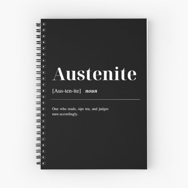 Item preview, Austenite: Tea, Books & Judgments designed and sold by LitLadiesClub.