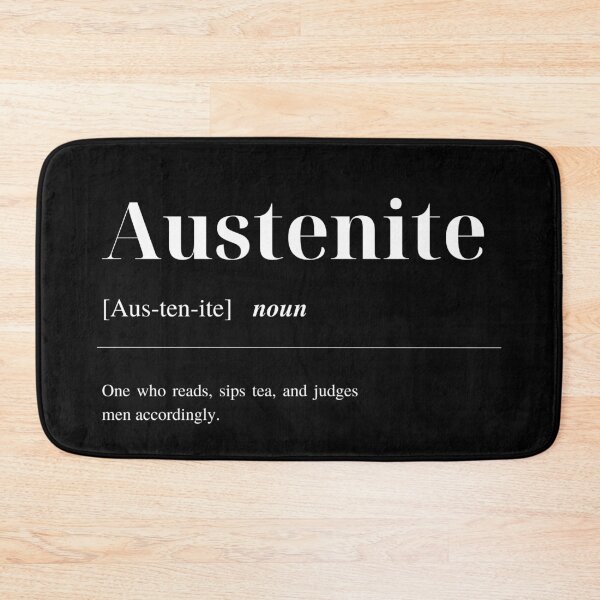 Item preview, Austenite: Tea, Books & Judgments designed and sold by LitLadiesClub.