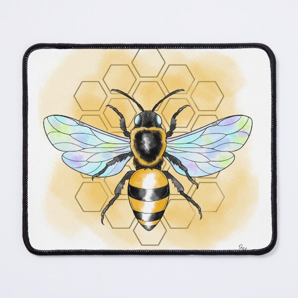Item preview, Watercolour Honeybee designed and sold by Rowanluptonart.