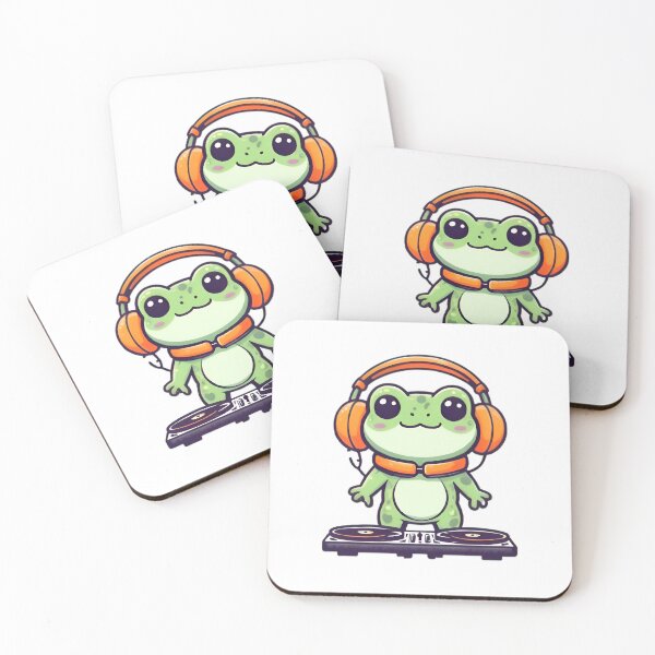Item preview, A Cute DJ Frog designed and sold by DWorriBHappi.