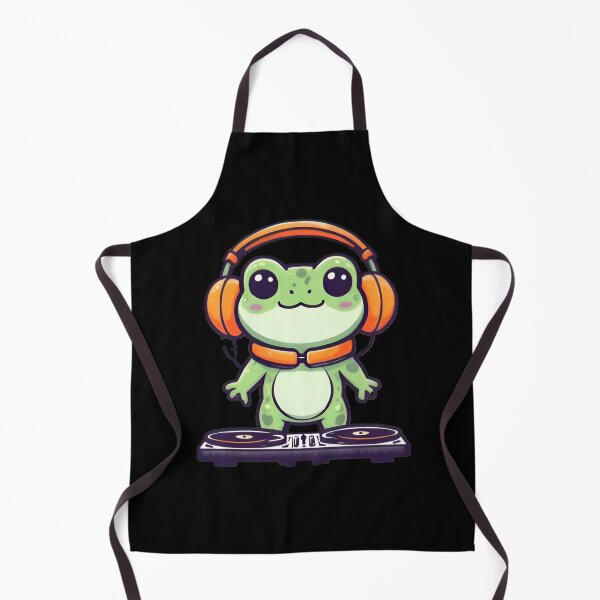 Item preview, A Cute DJ Frog designed and sold by DWorriBHappi.