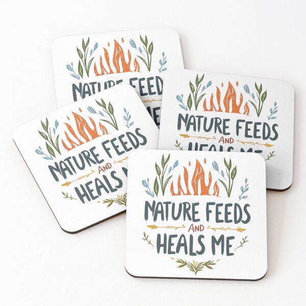 Item preview, Nature feeds and heals me designed and sold by BestRebel.