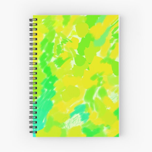 Item preview, Fluorescent Neon Green - hand drawn brush strokes designed and sold by KennyLucky.